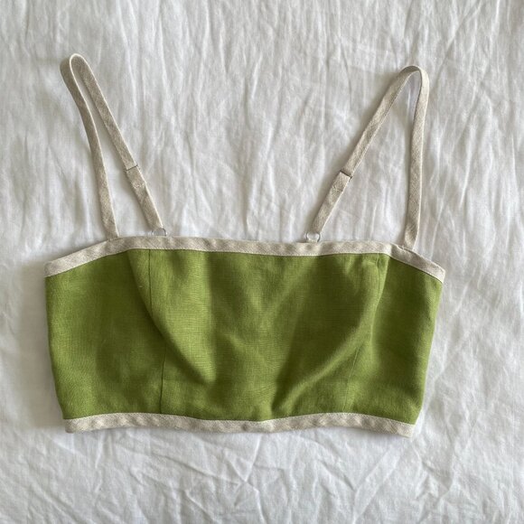 Reformation Elena Two Piece Linen Set (sz 6) - Picture 6 of 12